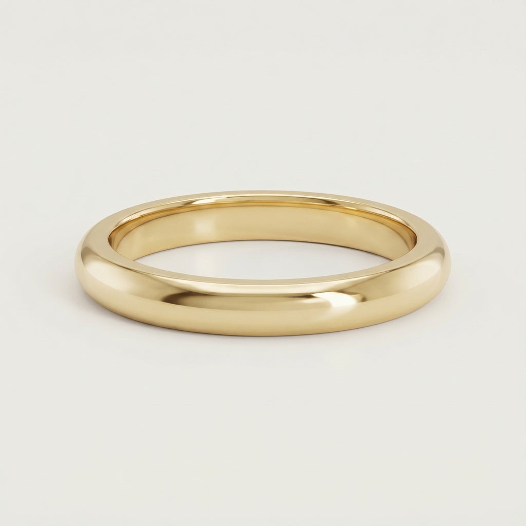 Nora – Klassisk Giftering 3 mm